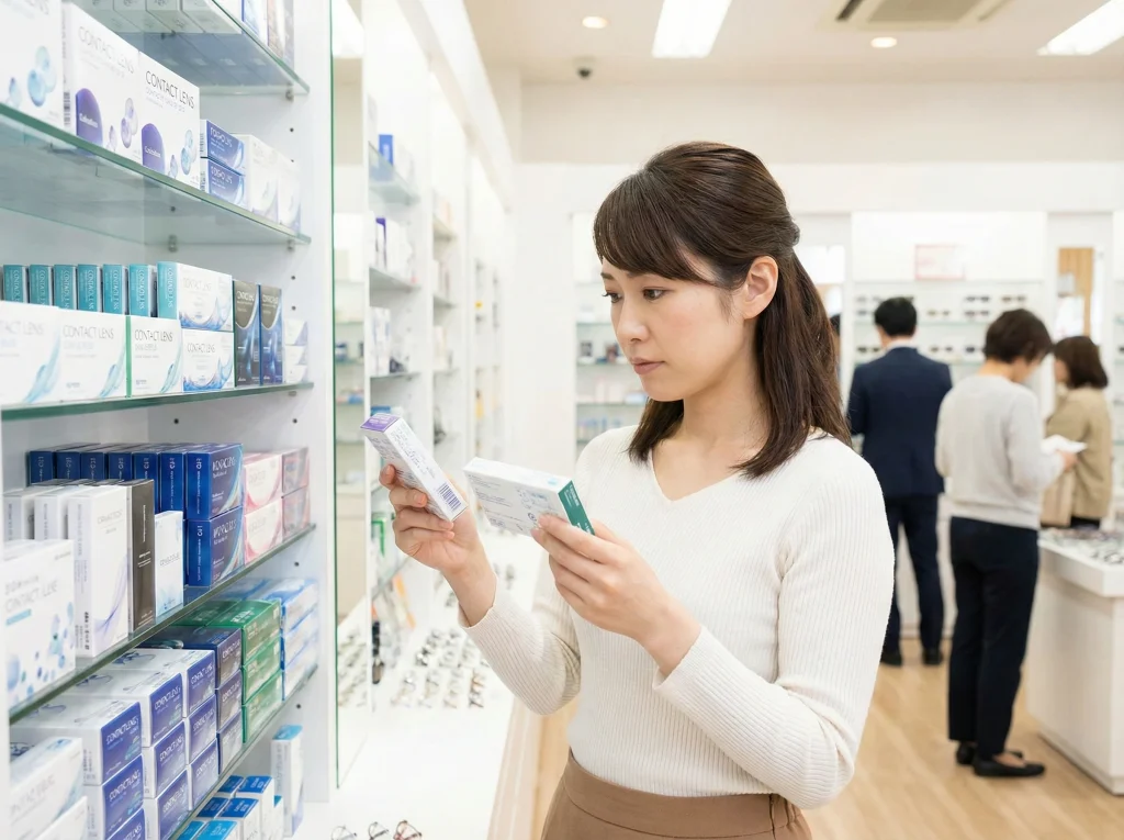 コンタクトの度数を下げるで視力回復の方法