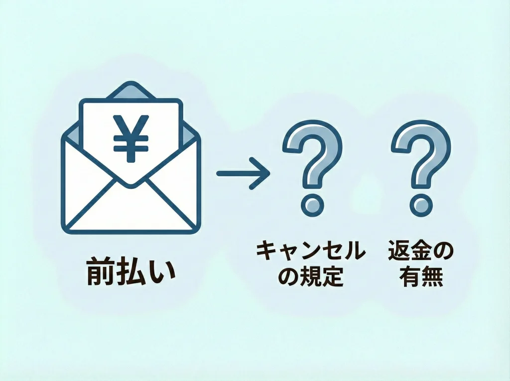 手術着手金の有無