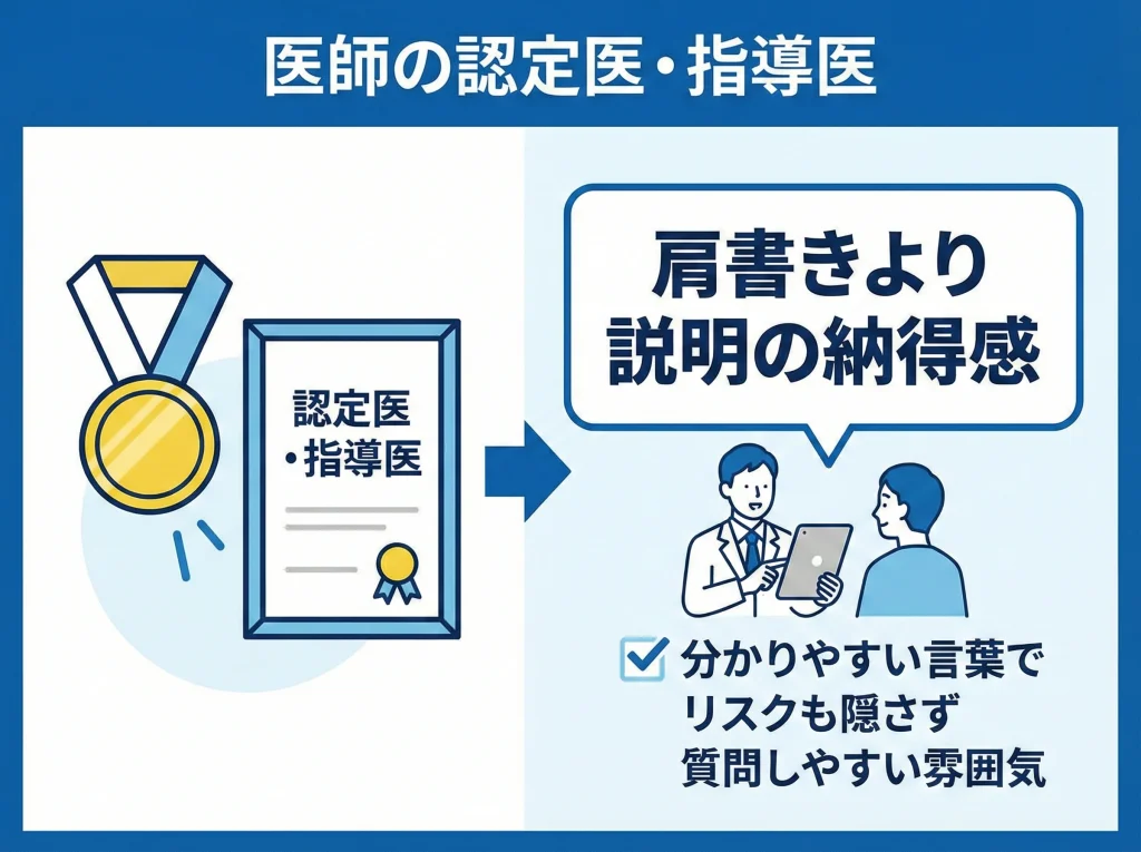 医師の認定医・指導医