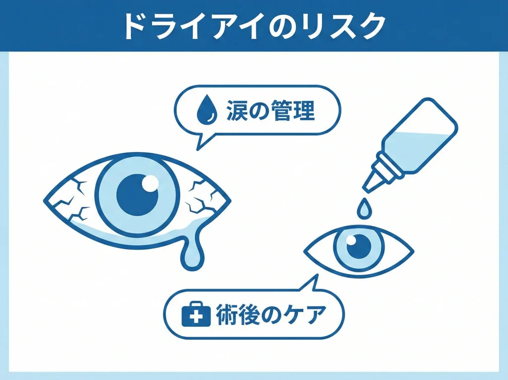 ドライアイのリスク