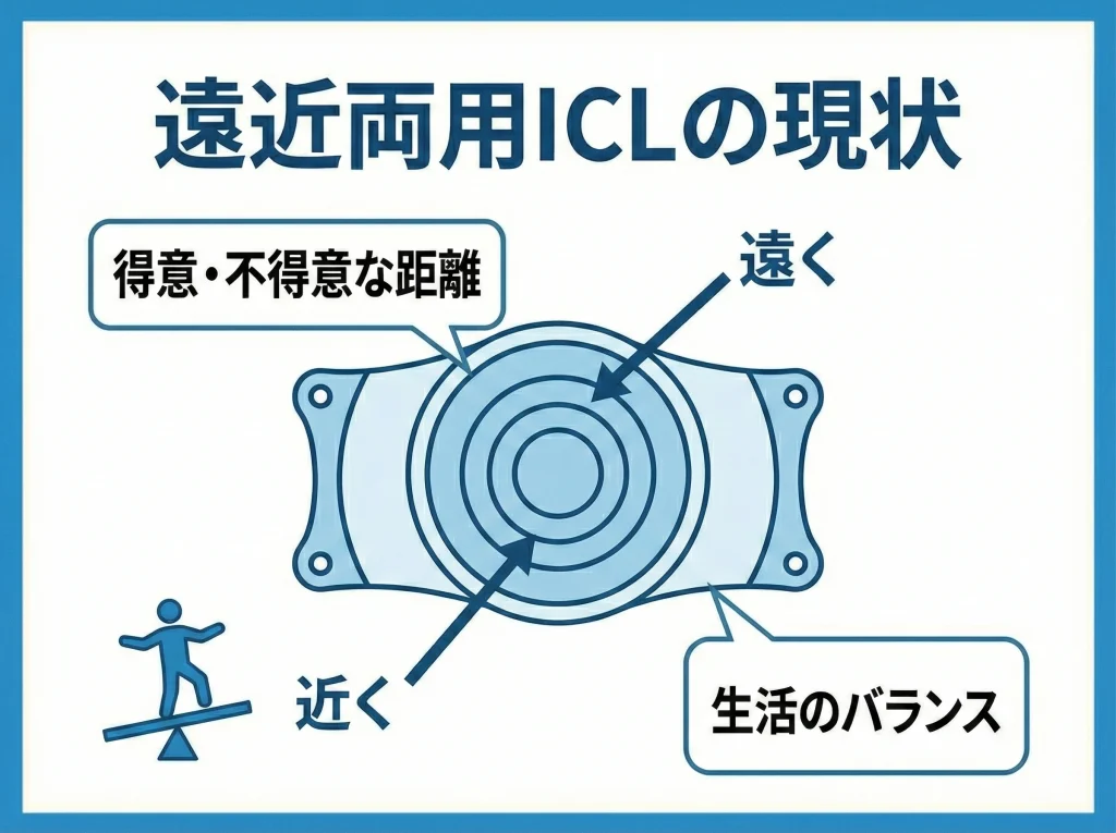 遠近両用ICLの現状