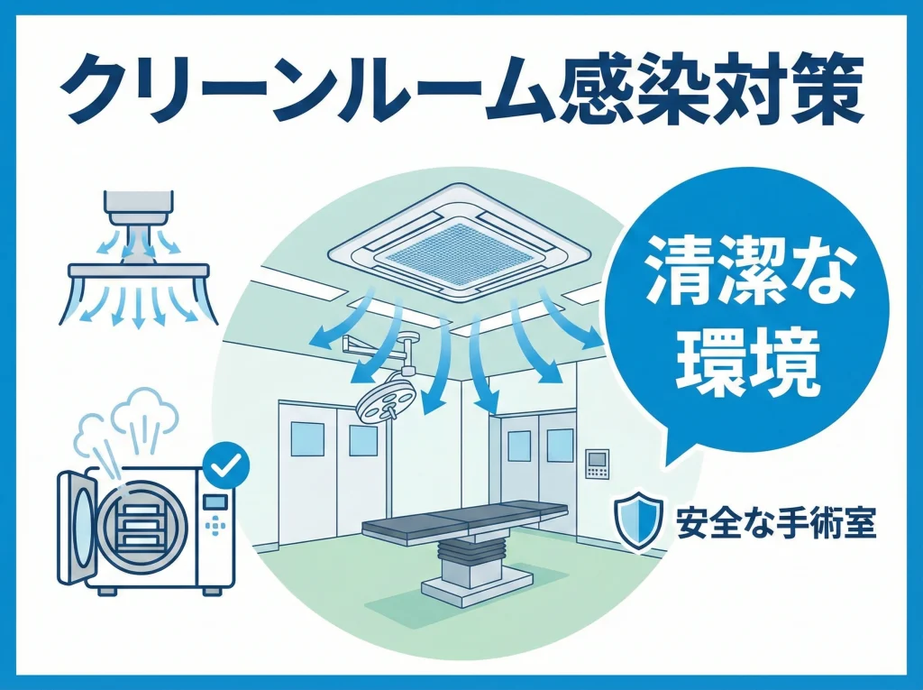 クリーンルーム感染対策