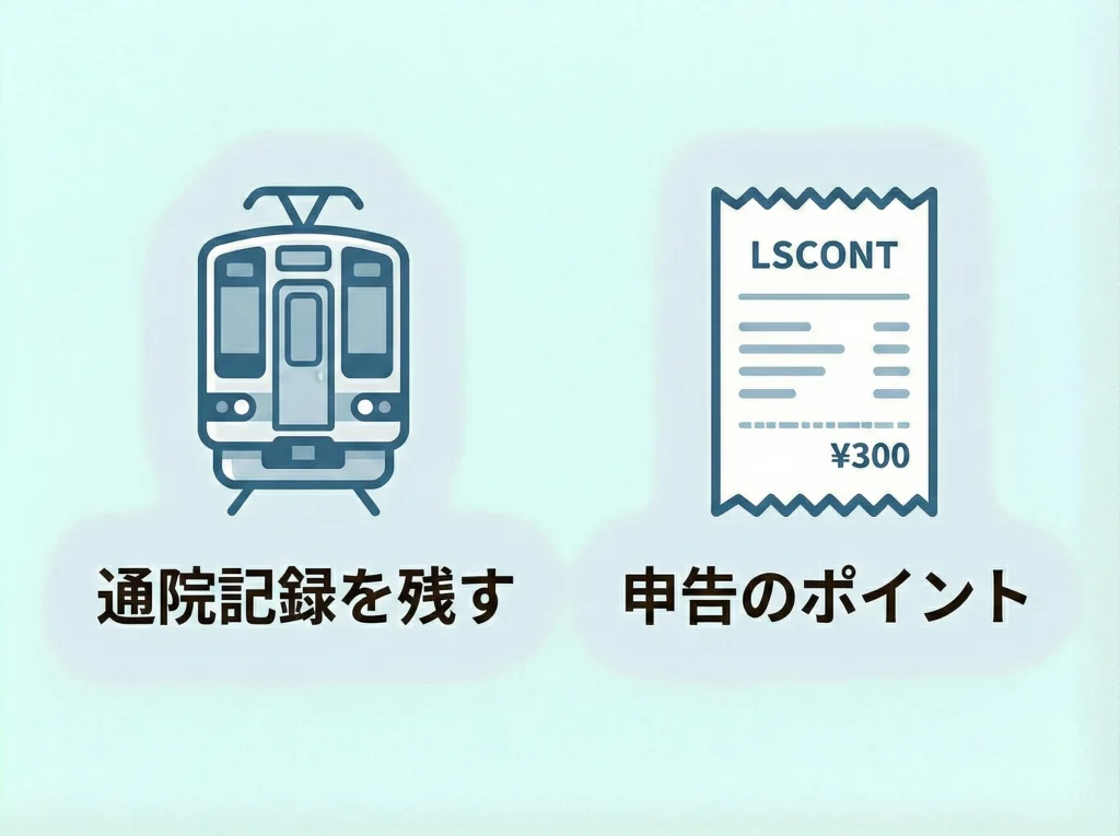 交通費も医療費控除