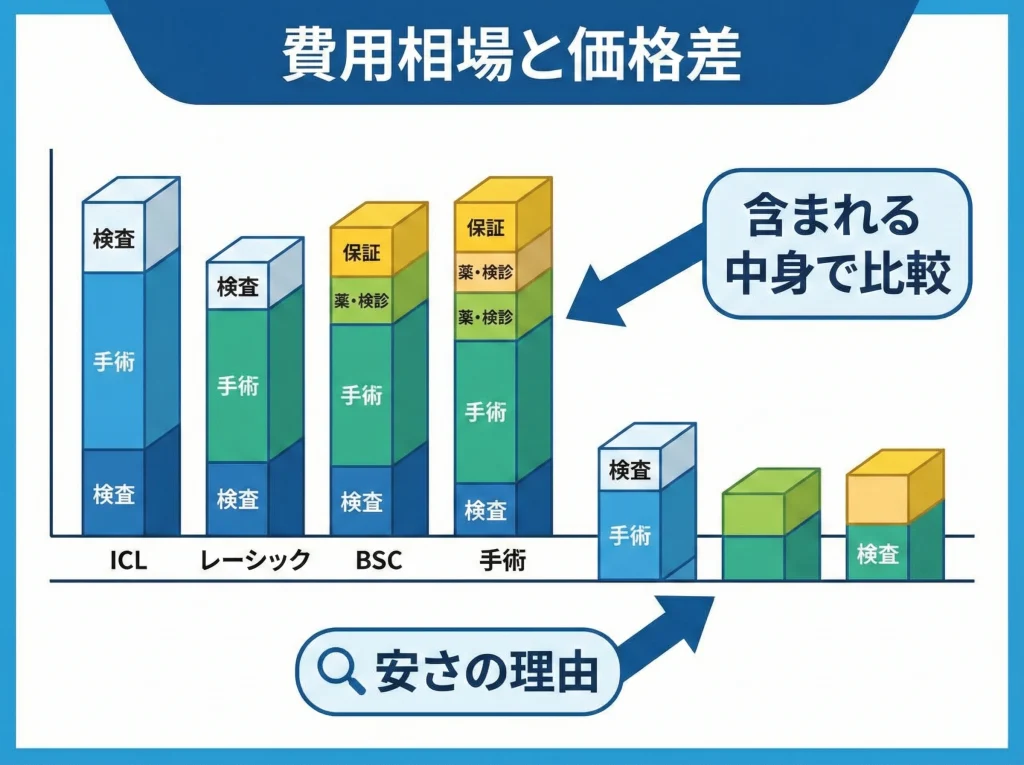 費用相場と価格差