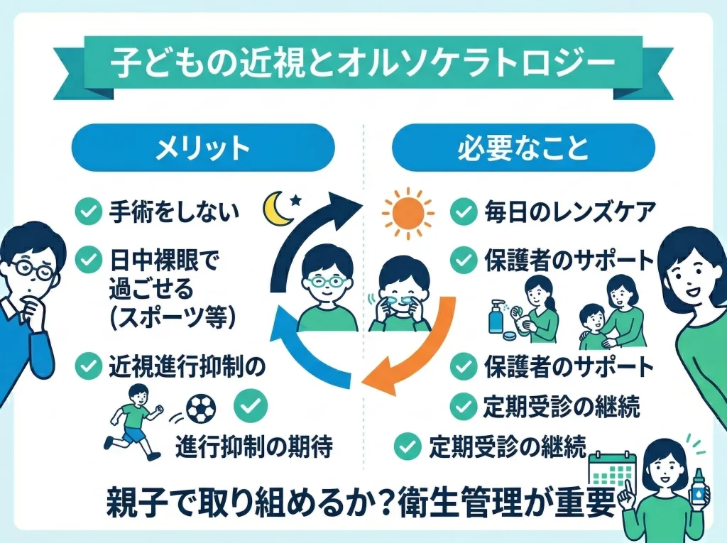 子ども向けオルソケラトロジー