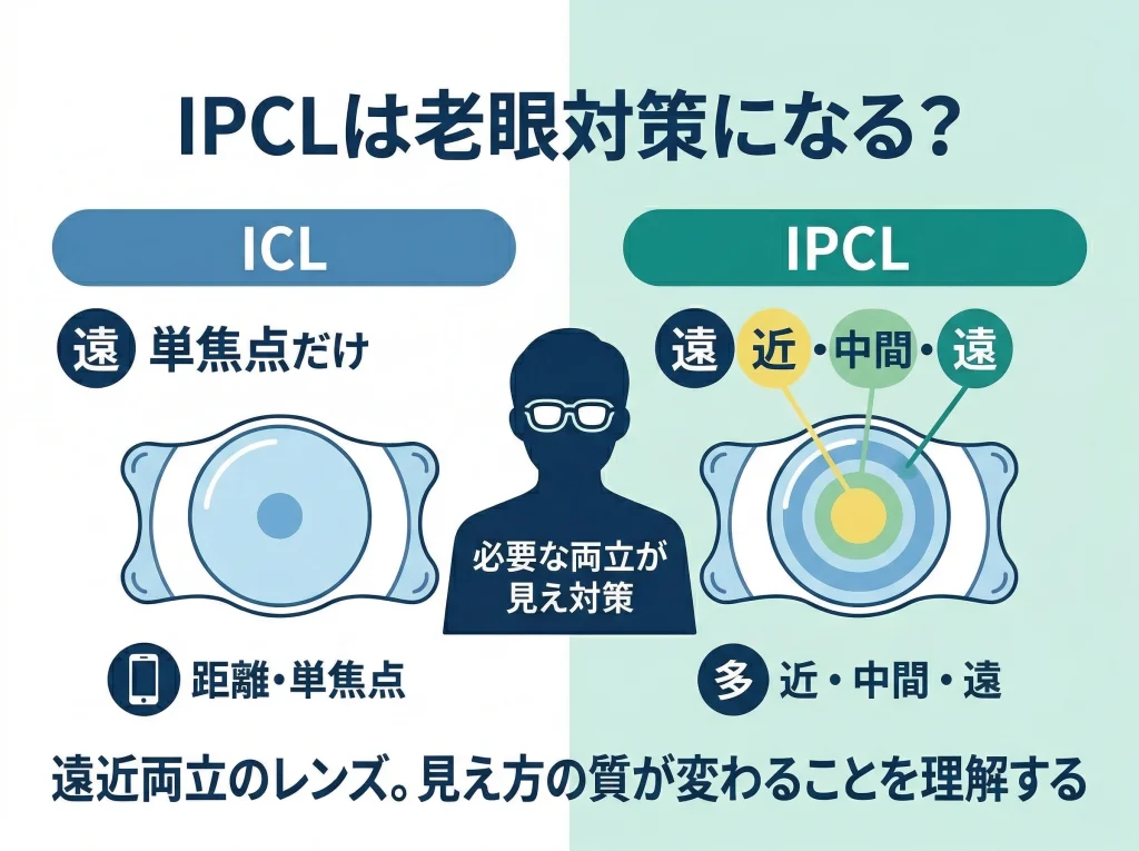 IPCLは老眼対策になる？