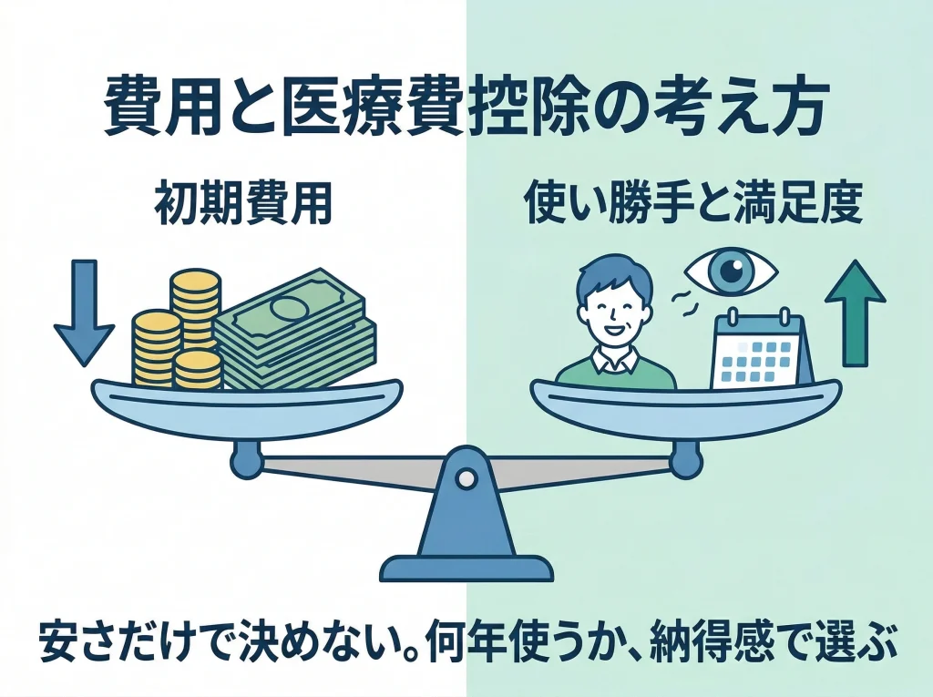 費用と医療費控除の考え方