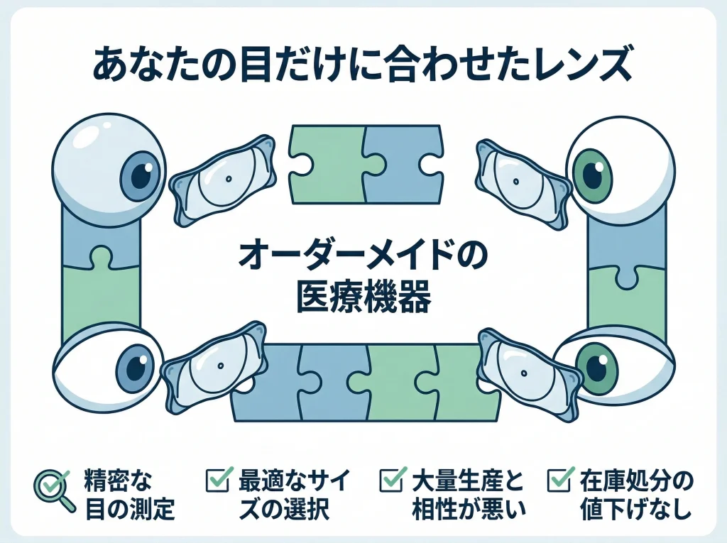 オーダーメイドとレンズ代
