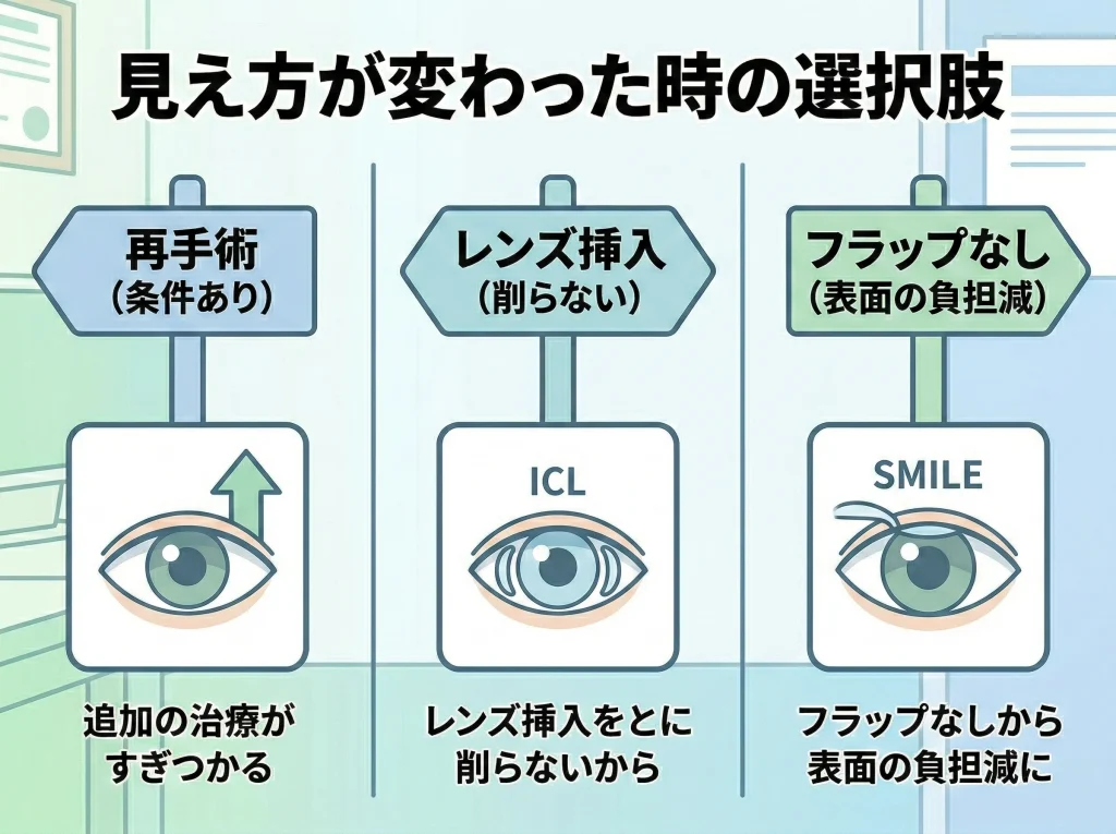再手術保証とICL・SMILE