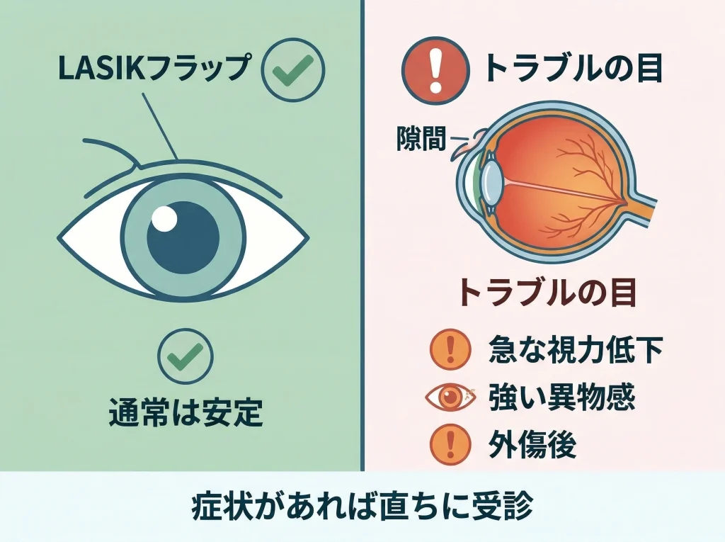 フラップは20年後も安定か