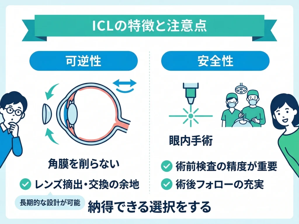 ICLの可逆性と安全性