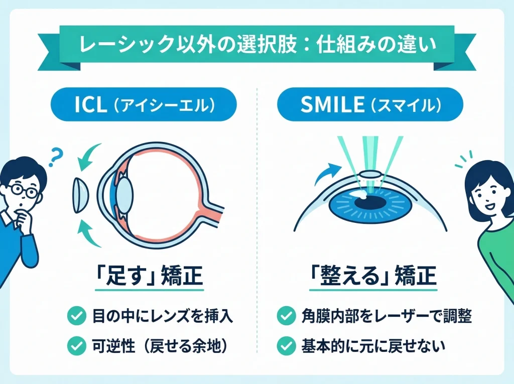 ICLとSMILEの違い