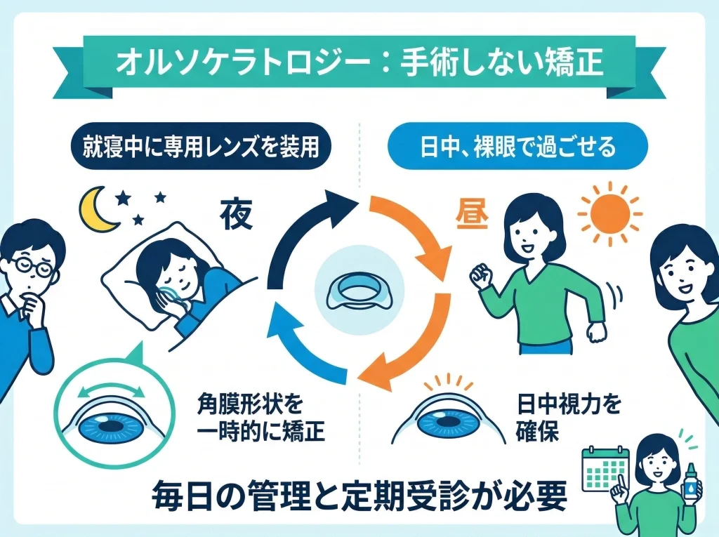 オルソケラトロジーの特徴