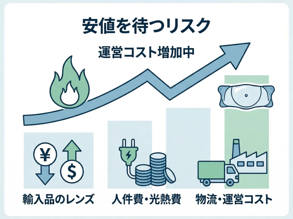 円安・インフレで値上げ