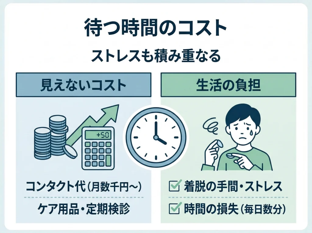 待つ損得と機会損失