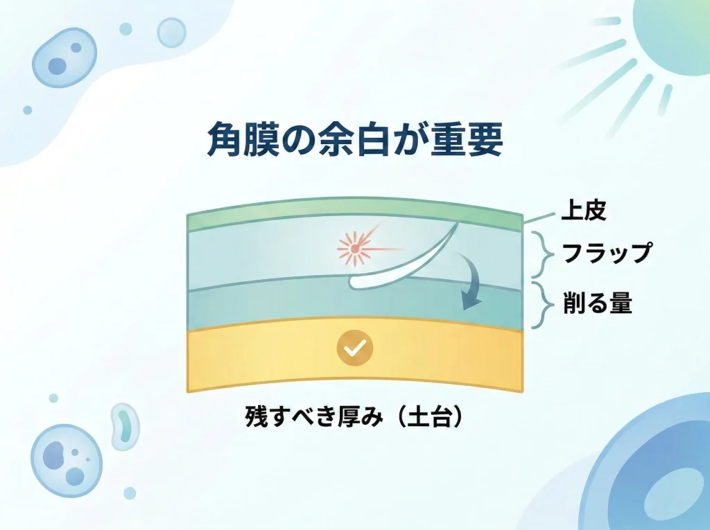 適応外になる角膜厚