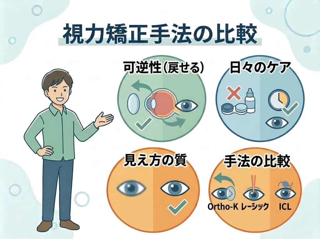 レーシック・ICL比較