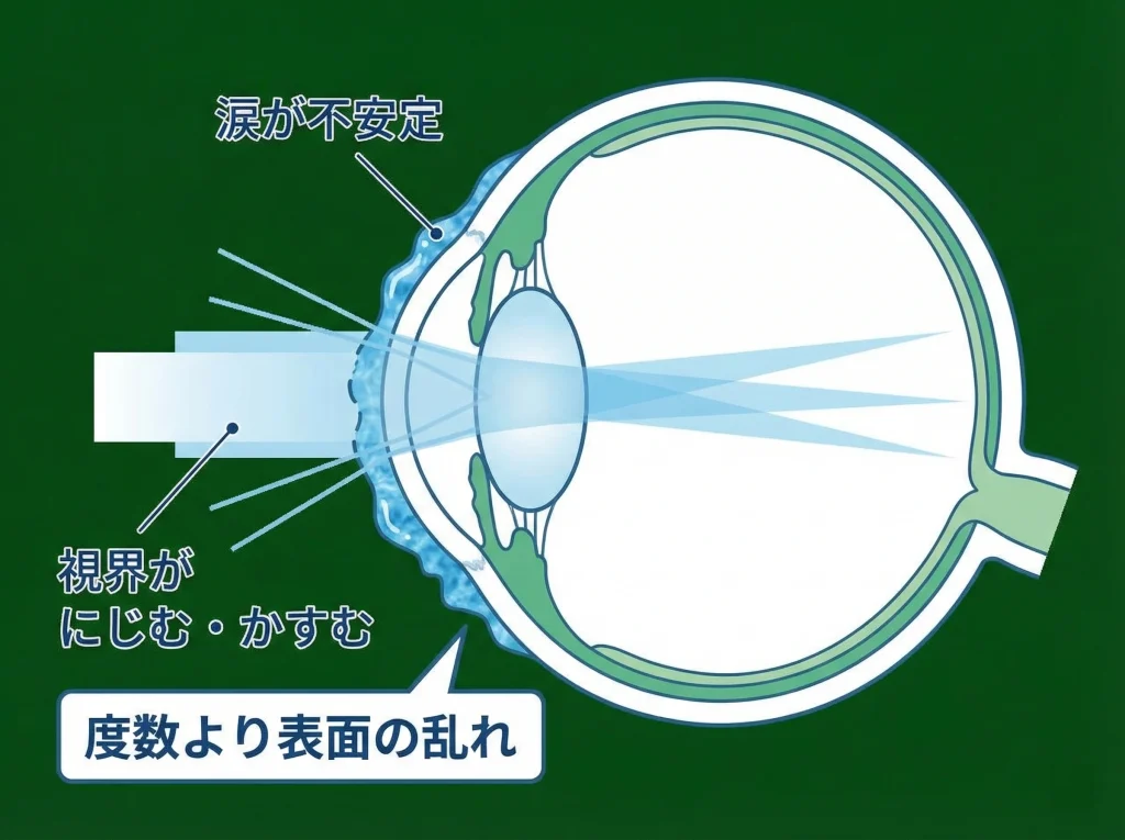 ドライアイと見え方