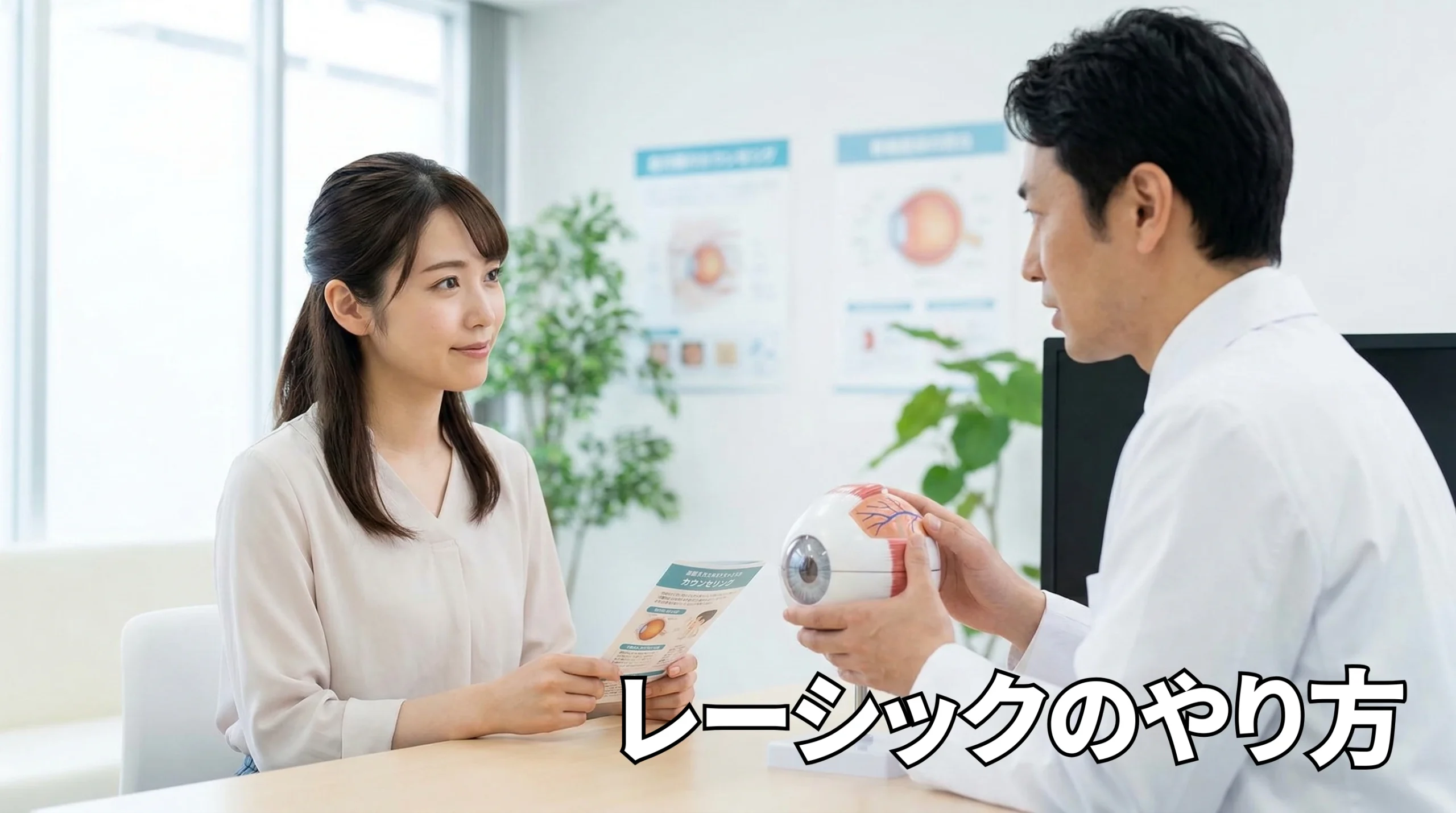 レーシックのやり方を手順別に解説！当日の流れから術後の生活まで